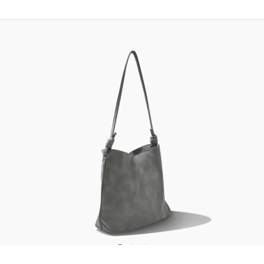 8 Other Reasons Betsey slouch relaxed Suedette vegan bag